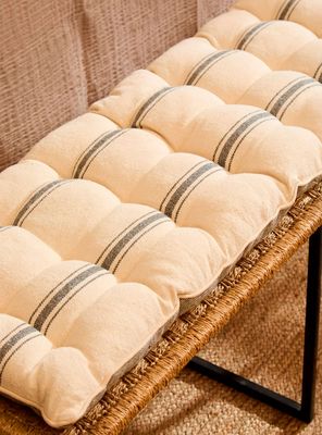 Imagen 2 del producto Cojín de Banqueta Bari Gris Oscuro 120x40x4