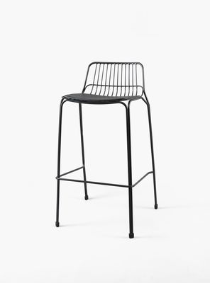 Taburete Alto Metal Isabella Negro