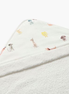 Imagen 2 del producto Toalla Infantil Amiguis 80x80 Blanco