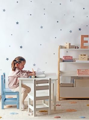 Imagen 2 del producto Pack Kids 1 Mesa 2 sillas Olivia Blanco