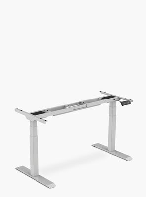 Base Acero Cosmo 120-200 Dual Eléctrico Gris