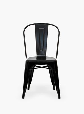 Silla Tolix Réplica Negro