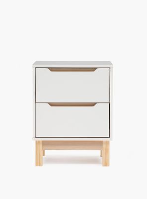 Velador Amanda Natura/Blanco