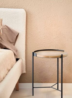 Imagen 2 del producto Mesa Lateral Trantor 40 Natura/Negro