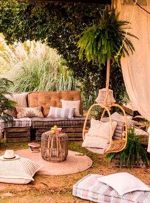 Imagen 2 del producto Funda Cojin Algodon Panal 45x45 Blanco