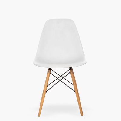 Imagen 2 del producto Pack 4 Sillas Comedor Eames DSW Blanco