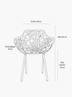 Imagen 2 del producto Sitial Forest Negro