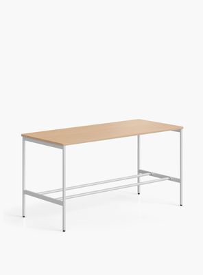 Imagen 2 del producto Mesa Oficina Cafetería Astro 160x90 Natura/Blanco