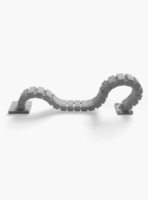 Imagen 2 del producto Pasacables Vertebra 80 Gris claro