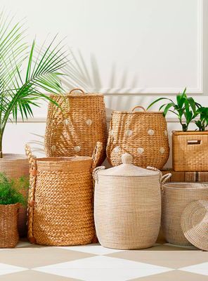 Imagen 2 del producto Canasto Dots Natural