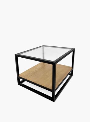 Mesa Lateral Chuck Roble Envejecido