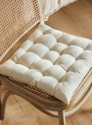 Imagen 2 del producto Cojin de Silla Algodón Gavema 40x40 Beige