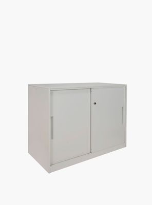 Imagen 2 del producto Gabinete Oficina Medio Metálico Con puertas Gris Claro