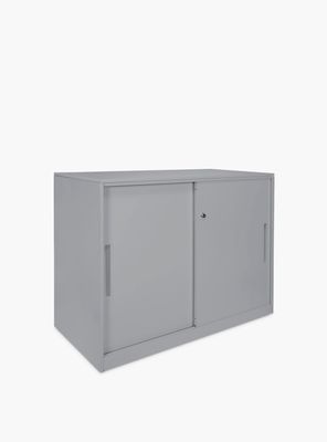 Imagen 2 del producto Gabinete Oficina Medio Metálico Con puertas Gris Claro