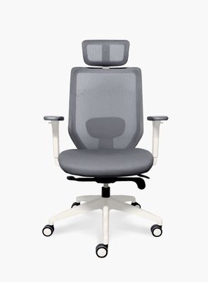 Silla Oficina Focus Gris Claro con cabecero