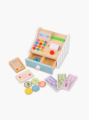 Imagen 1 del producto Caja Registradora Infantil de Madera Multicolor