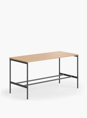 Imagen 2 del producto Mesa Oficina Cafetería Astro 160x90 Natura/Gris