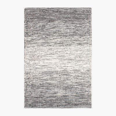 Alfombra Algodon Cairo 300x400 Negro