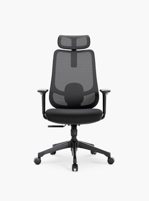 Silla Oficina Bolt Negro con cabecero