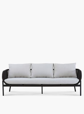 Sofá 3C Porto Belo Negro