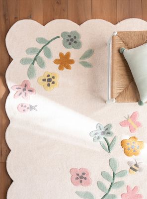 Imagen 2 del producto Alfombra Flores 90x130