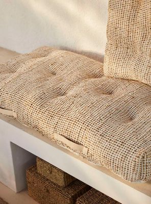 Imagen 2 del producto Cojín de Suelo West Blanco 120x60x13