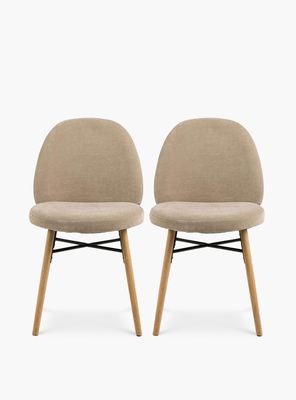 Pack 2 Silla Tapiz Remy Beige