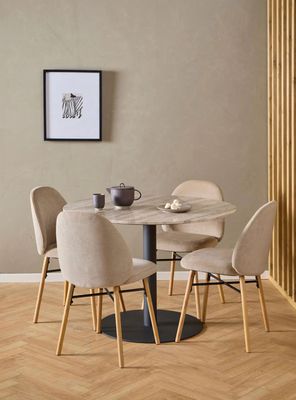 Imagen 2 del producto Pack 2 Silla Tapiz Remy Beige