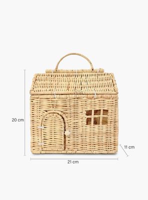 Imagen 2 del producto Canasto Casita Natural