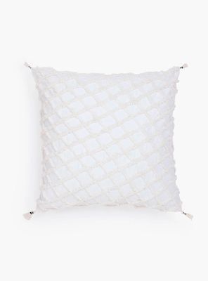 Funda Cojin algodón Royal 60x60 Blanco