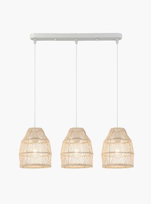 Lámpara de Colgar Sarah x3 Natural