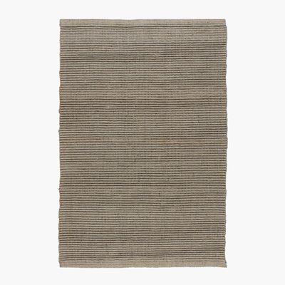 Alfombra Yute Arizona 300x400 Gris