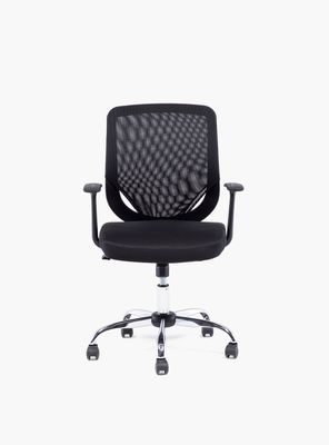 Silla Escritorio Bend Cromada Br Fijo