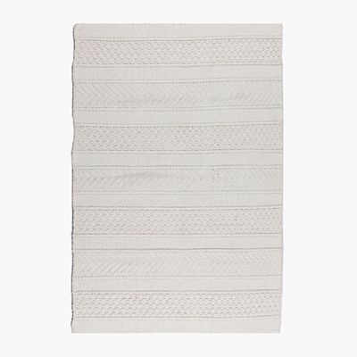 Imagen 1 del producto Alfombra Algodon Bartolome 170x240 Blanco