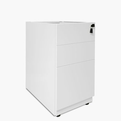 Imagen 2 del producto Cajonera Metálica Pedestal Blanco