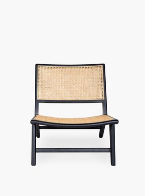 Imagen 1 del producto Sitial madera junquillo Stella Negro