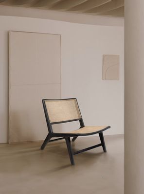 Imagen 2 del producto Sitial madera junquillo Stella Negro