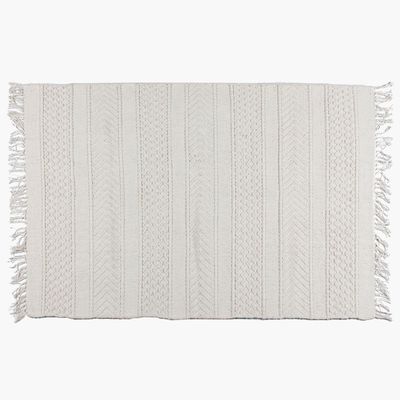 Imagen 2 del producto Alfombra Algodon Bartolome 200x300 Blanco