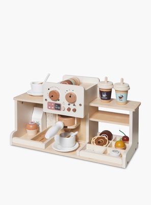 Cafetera Infantil de Madera Multicolor