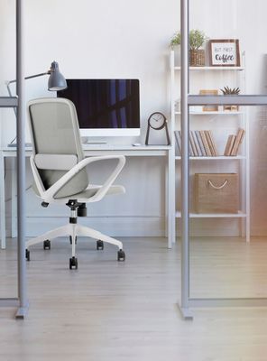 Imagen 2 del producto Silla Ejecutiva Oficina Vic Gris Claro