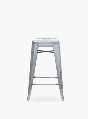 Taburete Medio 67 Tolix Plata