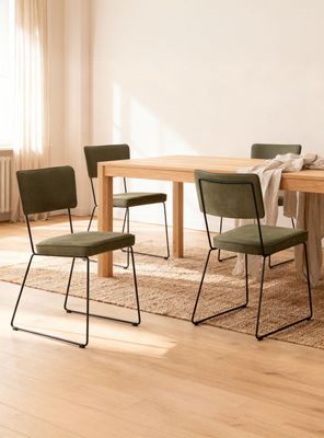 Imagen 2 del producto Silla Comedor Roma Verde Musgo