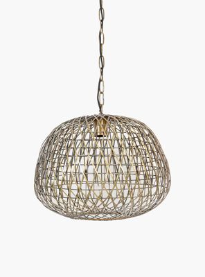 Lámpara De colgar Alwina 50 Bronce