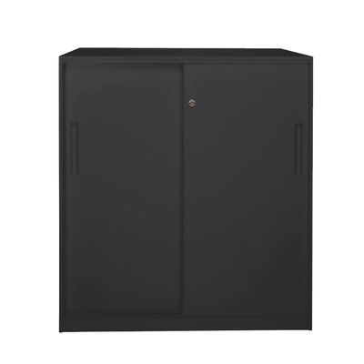 Imagen 2 del producto Gabinete Oficina Alto Metálico Con puertas Negro
