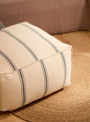 Imagen 2 del producto Cojín de Suelo Bari Gris Oscuro 60x60x30