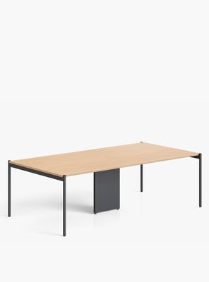 Imagen 2 del producto Mesa Oficina Reunión Astro 200x108 Natura/Gris