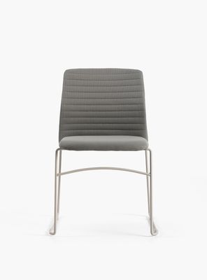 Silla Oficina Visita Taipei Gris/Blanco