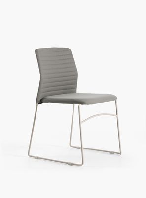 Imagen 2 del producto Silla Oficina Visita Taipei Gris/Blanco