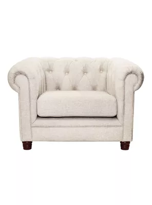 SOFA FLORENCIA 1C LINO BLANCO