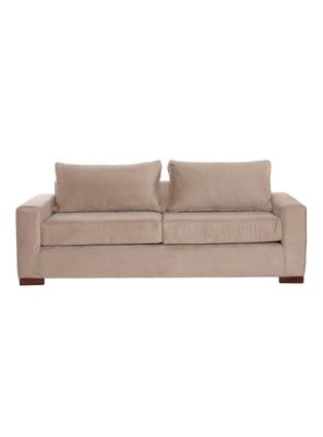 SOFA LIVORNO 3C TELA VELVET BEIGE